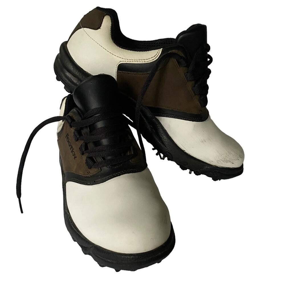FOOTJOY GreenJoys Golf Shoes 7.5M SLace-Up 7.5 Golfing 45516 Classic Men's